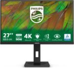Philips 27B1U3900 Monitor 27" UHD, WLED, 60Hz, IPS, 4 ms GtG, Adaptive Sync., TUV Eye Comfort, Speakers, Height Adjustable (3840x2160, 2X HDMI 2.0, 1x DP 1.4, USB-C) Black - Image 3