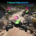 LE-IDEA Assembled Drone with Competition Model, RC Quadcopter with 3 Speed Modes Headless Mode, Mini Drone with Propeller Protection 2 Batteries, Educational Aircraft for Beginners - Image 7