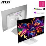 MSI MPG 321URXW QD-OLED 31.5" 4K UHD Gaming Monitor, 3840 x 2160 Quantum Dot OLED Panel, 240Hz/0.03ms, 99% DCI-P3, Display HDR True Black 400, KVM, RGB, DP 1.4a, HDMI 2.1 - Imagen 4