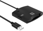 Alnicov USB 2.0 CAC Card Reader N Connect Play SIM Card Reader with Bank IC Chip for Win and Linux Compatible Laptops and Computers - Image 3