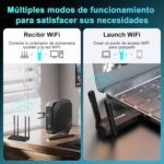 NEWFAST USB WiFi Adapter for PC BE6500Mbps Wi-Fi 7 USB 3.0 Adapter, (6GHz/5GHz/2.4GHz) USB WiFi Antenna, Wi-Fi Receiver for Windows 11/10, MU-MIMO - Image 8