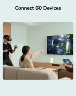 Cudy AX1500 WiFi 6 Dual-Band Mesh Wi-Fi System, Replaces Routers and Extenders, Covers up to 100㎡, 3 Gigabit Ports per Unit, Supports Ethernet Backhaul, M1500 1-Pack - Imagen 4