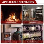 120mm PC Case Fan with Speed Control and Dual Ball Bearing - Axial Muffler for PC Laptop TV Radio Router 220V - Imagen 8