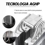 TR Phantom Spirit 120 Air Cooler CPU 7 Heat Pipelines CPU Cooler Dual PWM Fan TL-C12B V2,AGHP Technology,S-FDB Bearing,for AMD AM4 AM5/Intel 1700/1150/1151/1200 - Image 4