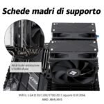 TR Phantom Spirit 120 Air Cooler CPU 7 Heat Pipelines CPU Cooler Dual PWM Fan TL-C12B V2,AGHP Technology,S-FDB Bearing,for AMD AM4 AM5/Intel 1700/1150/1151/1200 - Image 6