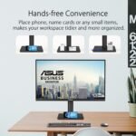 ASUS VA27UCPS - 27" Professional Monitor, 4K UHD (3840x2160), IPS, 99% sRGB, HDR-10, USB-C, Stereo Speakers, Anti-Flicker, Blue Light Filter, Ergonomic, Wall Mounted, Sustainability - Imagen 4
