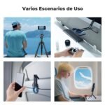 K&F Concept MS-47 Foldable Magnetic Tripod for iPhone, Compatible with iPhone 17/16/15/14/13/12 Plus Pro MAX, with Magnetic Ring - Imagen 8