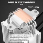 Thermalright Assassin X 90 SE ARGB CPU Cooler 4 Heat Pipes TL-P9-S PWM ARGB Fan AGHP 4.0 Technology for AMD AM4 AM5/Intel LGA 1150/1151/1200/1700 (AX90 SE ARGB) - Image 3