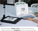 Escáner de Documentos, Escáner de cámara Lente Dual Escáner de Documentos HD A3 de 10 megapíxeles, Escáner de Libros OCR Imagen de Libro de Oficina Cámara de Documentos Escáner A4 A5 - Image 5
