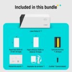 Liene PixCut S1 Photo Printer and Sticker Die Cutter – All-in-One Machine for Creating Stickers, Custom Labels and Gifts, Thermal Sublimation, 300 dpi, Precise Cutting with AI - Imagen 10