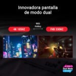 ASUS ROG Strix OLED XG32UCWG 32" 4K TrueBlack Glossy Monitor Dual Mode (4K@165Hz, FHD 330Hz), 0.03ms, OLED Care Pro, Neo Proximity Sensor, VESA DisplayHDR 400, USB-C, HDMI 2.1 - Imagen 5