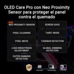 ASUS ROG Strix OLED XG32UCWG 32" 4K TrueBlack Glossy Monitor Dual Mode (4K@165Hz, FHD 330Hz), 0.03ms, OLED Care Pro, Neo Proximity Sensor, VESA DisplayHDR 400, USB-C, HDMI 2.1 - Imagen 6