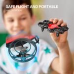 Tomzon A24 Mini Drone for Kids, Drone with 3 Batteries 24 Minutes Flight Battle Mode Quadcopter Kid Drone Three Flying Functions Beginner Toy - Image 5