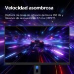 Lenovo Legion R24e - FHD 23.8" Gaming Monitor (IPS, 180Hz, 0.5ms MPRT, 16:9, HDMI+DP, FreeSync, VESA Mount 100 x 100 mm) Tilt/Height/Pivot/Swivel Adjustment - Black - Image 11