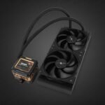 THERMALRIGHT FW 240 Black CPU Water Cooling with 2 PWM Fans, IPS LCD Screen 320 x 240, AIO Cooling 240, Liquid Cooler for CPU AMD/Intel PC Aio: AM4/AM5/LGA1700 - Image 6
