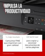 Canon Pixma TS7450i 3-in-1 Multifunction Printer, Inkjet System, Printing, Scanning and Copying, WiFi, Pixma Print Plant, Double-Sided Printing, 35-Sheet ADF, Back Tray, Black - Imagen 4