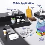 12.7mm Quick Dry Ink Cartridge W6900K for 12.7mm Handheld Inkjet Printer E55/E15/E98/E11/E12/E16, Black - Imagen 4