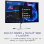 Dell U2724DE UltraSharp Thunderbolt 27" QHD (2560x1440) Monitor, 120Hz, IPS Black, 5ms, 98% DCI-P3, 2x Thunderbolt, 2x USB-C, 2x DisplayPort, HDMI, 4x USB, RJ45, 3 Year Warranty, Silver - Image 7