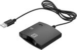 Alnicov USB 2.0 CAC Card Reader N Connect Play SIM Card Reader with Bank IC Chip for Win and Linux Compatible Laptops and Computers - Image 2