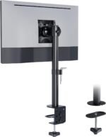 BONTEC Single Monitor Stand 13-34 Inch, Full Motion Adjustment, VESA Compatibility 75x75/100x100mm, 10kg Capacity, Improved Ergonomics, Dual Installation Options - Image 2