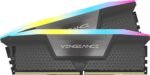 CORSAIR Vengeance RGB DDR5 RAM 16GB (2x8GB) 6000MHz CL36-44-44-96 1.35V AMD Expo & Intel XMP 3.0 Desktop Memory - Grey (CMH16GX5M2E6000Z36) - Imagen 2