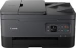 Canon Pixma TS7450i 3-in-1 Multifunction Printer, Inkjet System, Printing, Scanning and Copying, WiFi, Pixma Print Plant, Double-Sided Printing, 35-Sheet ADF, Back Tray, Black - Imagen 2