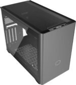 Cooler Master NR200P MAX SFF Small Form Factor Mini-ITX Case, Custom 280mm AIO, 850W SFX Gold PSU, Triple Slot Vertical Mount GPU, PCIe Gen4 Riser, Tempered Glass or Vented Panel (NR200P-MCNN85-SL0) - Image 2