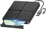 External Blu-Ray Drive, Portable 3D Blu-Ray Player with USB 3.0 Type C, CD DVD BD, Slim Optical Bluray CD/DVD Burner for Laptop, MacBook, Desktop PC - Imagen 2