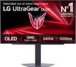 LG 27GX704A-B - Ultragear OLED Gaming Monitor 27" QHD (2560 x 1440), 16:9, 240Hz, 0.03ms GtG, DisplayHDR True Black 400, FreeSync Premium Pro and G-Sync Compatible, Greyish Purple - Imagen 2