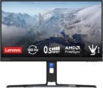Lenovo Legion R24e - FHD 23.8" Gaming Monitor (IPS, 180Hz, 0.5ms MPRT, 16:9, HDMI+DP, FreeSync, VESA Mount 100 x 100 mm) Tilt/Height/Pivot/Swivel Adjustment - Black - Image 2