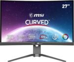 MSI mag 275CQRF-QD - Monitor Curvo Gaming de 27" WQHD 2560 x 1440, Rapid VA Panel, 170Hz / 1ms GTG, AMD FreeSync Premium, HDR Ready, Quantum Dot, Curvatura 1000R, Color - Image 2