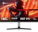 Minifire 27-inch 2K Gaming Monitor, 180 Hz IPS, WQHD (2560 × 1440), 1ms (OD), HDR, 120% sRGB, AMD FreeSync, HDMI 2.1 and DP 1.2 * 2, VESA (100 * 100 mm) - Image 2
