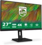 Philips 27B1U3900 Monitor 27" UHD, WLED, 60Hz, IPS, 4 ms GtG, Adaptive Sync., TUV Eye Comfort, Speakers, Height Adjustable (3840x2160, 2X HDMI 2.0, 1x DP 1.4, USB-C) Black - Image 2