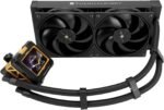 THERMALRIGHT FW 240 Black CPU Water Cooling with 2 PWM Fans, IPS LCD Screen 320 x 240, AIO Cooling 240, Liquid Cooler for CPU AMD/Intel PC Aio: AM4/AM5/LGA1700 - Image 2