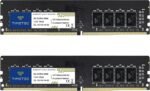 Timetec 16GB Kit (2x8GB) DDR4 2666MHz PC4-21300 Unbuffered Non-ECC 1.2V CL19 1Rx8 Single Rank 288 Pin UDIMM Desktop PC Computer Memory RAM Module Upgrade (16GB Kit(2x8GB)) - Imagen 2
