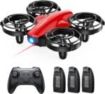 Tomzon A24 Mini Drone for Kids, Drone with 3 Batteries 24 Minutes Flight Battle Mode Quadcopter Kid Drone Three Flying Functions Beginner Toy - Image 2