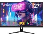 Z-Edge Monitor PC Gaming 27 Inch 240 Hz, 1ms, IPS Panel, FHD(1920x1080) Display with HDMI Cable, FreeSync, 400cd/m², HDMI 2.0 x 2 & DP 1.4 x 2, Adjustable Tilt, Ultra Slim Frame - Imagen 2